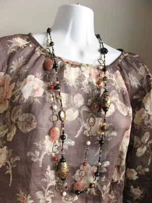 天然石アクセサリー出店風景千葉県柏市ハンドメイド教室1