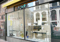 天然石アクセサリー出店風景カフェギャラリーSTAGE銀座1